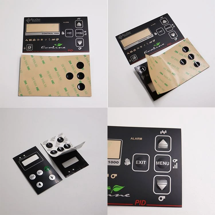 pvc control panel stickers