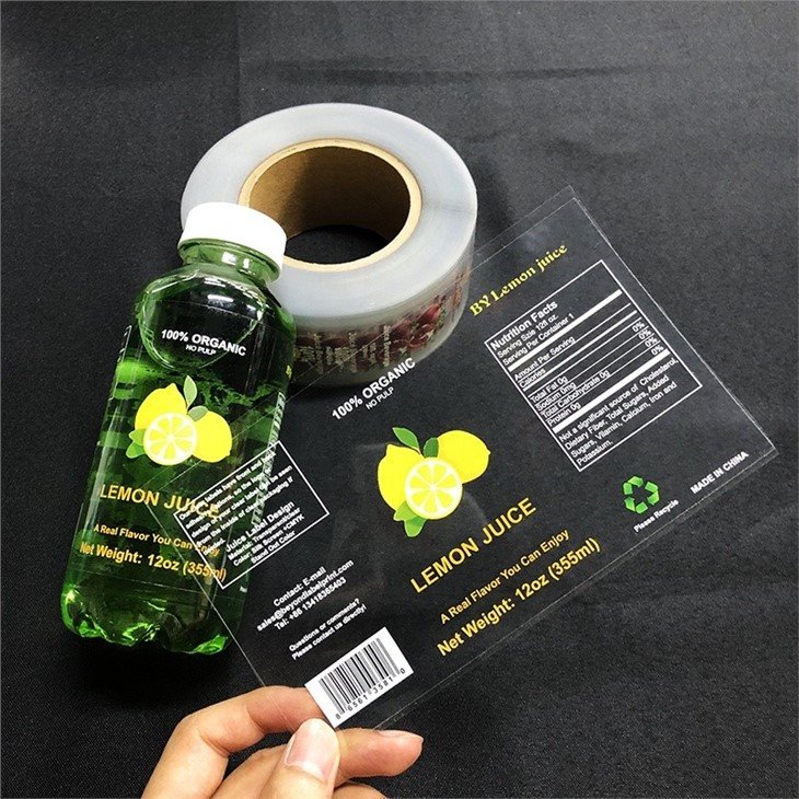 clear sticker bopp